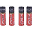 باتری چهارتایی قلمی شارژی هیسکا Hiska H16-AA4 AA 835mAh