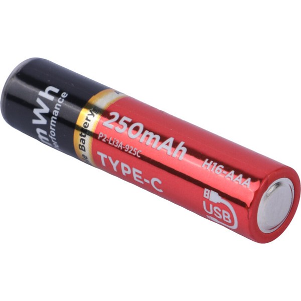 باتری چهارتایی نیم قلمی شارژی هیسکا Hiska H16-AAA4 AAA 250mAh