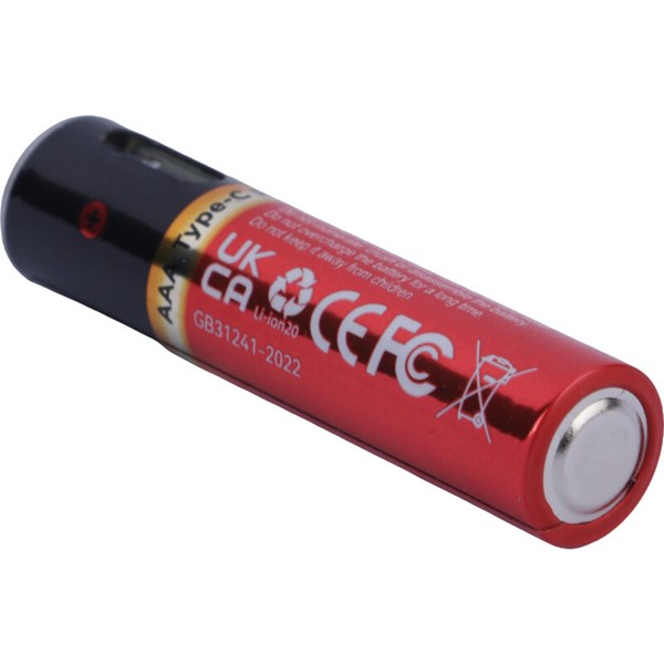 باتری دوتایی نیم قلمی شارژی هیسکا Hiska H16-AAA2 AAA 250mAh