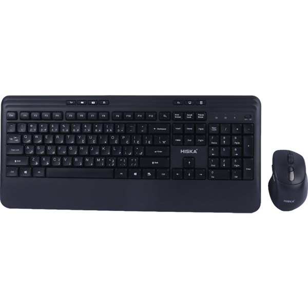 کیبورد و موس بی سیم هیسکا H-MK25