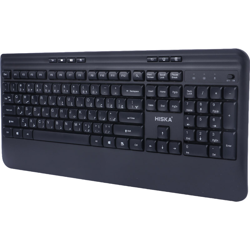 کیبورد و موس بی سیم هیسکا H-MK25