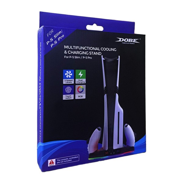 خنک کننده و شارژر دسته PS5 Slim/PS5 Pro دابی TP5-3583