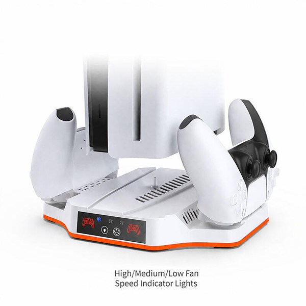 خنک کننده و شارژر دسته PS5 Slim/PS5 Pro دابی TP5-3583