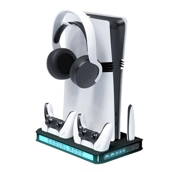 خنک کننده و شارژر دسته PS5/PS5 Slim/PS5 Pro دد اسکال DS-MZ8041