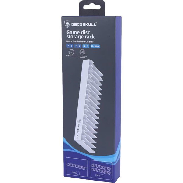 پایه نگهدارنده دیسک بازی PS5/PS4/XBOX/Nintendo Switch دد اسکال DS-MZ8026 بسته 2 عددی