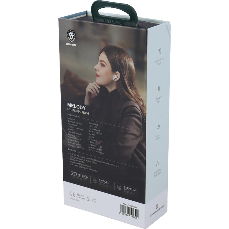 هندزفری بلوتوثی گرین لاین Melody GL-TWS43 GNMLDYHEWH
