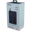 چند راهی 4 خانه ارت دار گرین لاین GL-PS8B GNPS7UPDEUBK با کابل 2 متری + شارژر USB و Type-C