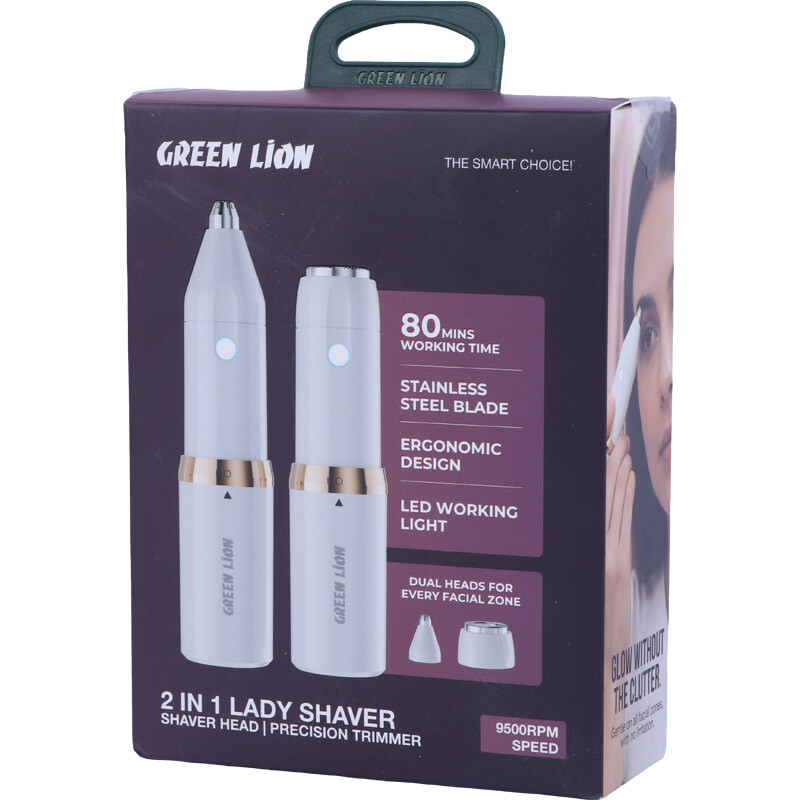ماشین اصلاح موی صورت گرین لاین GL-TM60 GNTM60LDYSHWH