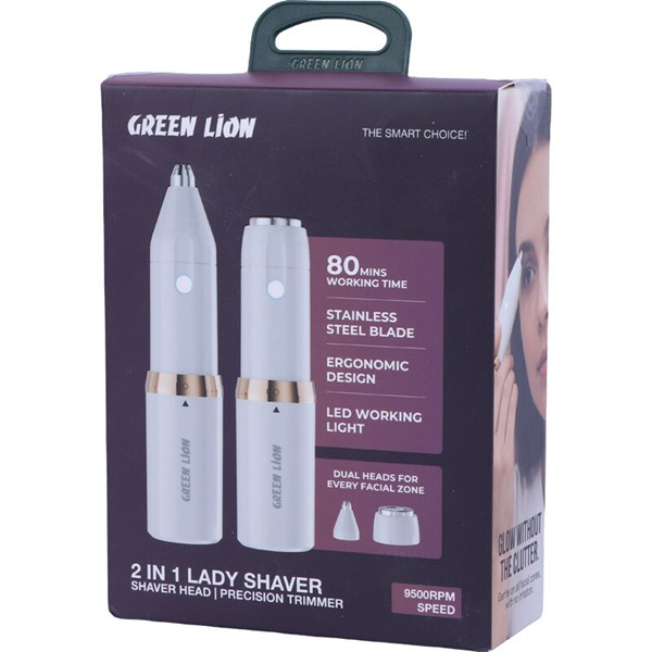 ماشین اصلاح موی صورت گرین لاین GL-TM60 GNTM60LDYSHWH