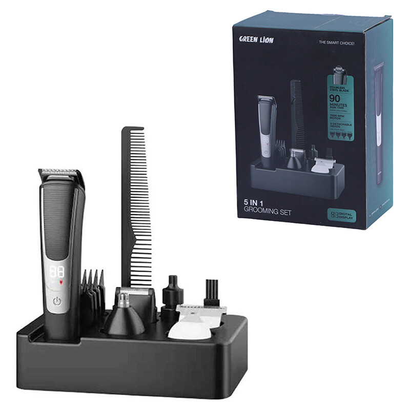 ماشین اصلاح چند کاره گرین لاین Grooming Set GL-HT3 GN5N1GROMSTBK