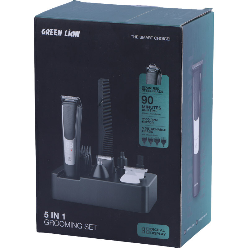 ماشین اصلاح چند کاره گرین لاین Grooming Set GL-HT3 GN5N1GROMSTBK