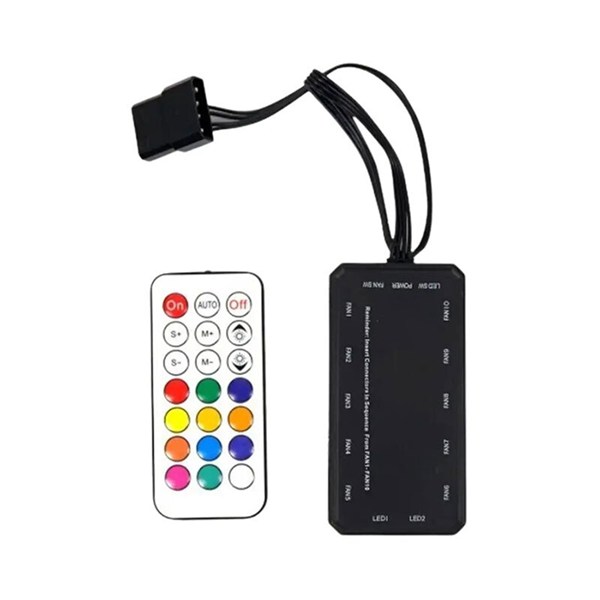 فن کیس ردراگون GC-F009 سایز 120 میلی متری بسته 3 عددی