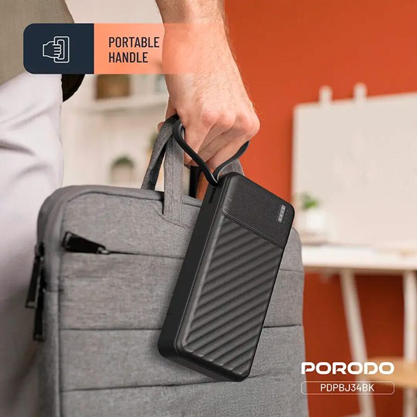 پاور بانک فست شارژ پرودو Piano PDPBJ34 10.5W ظرفیت 20000 میلی آمپر ساعت