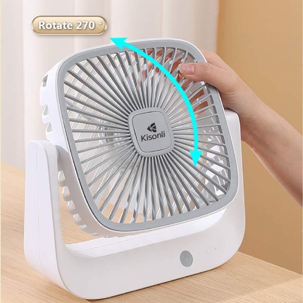 پنکه رومیزی شارژی کیسونلی F101