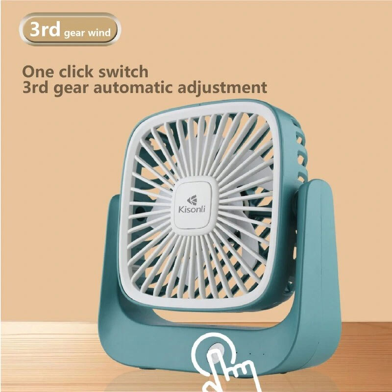 پنکه رومیزی شارژی کیسونلی F101