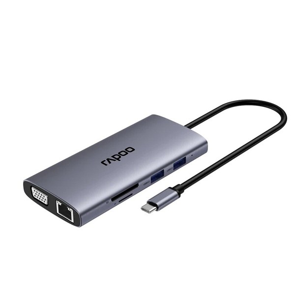 هاب 10 پورت Type-C رپو XD101