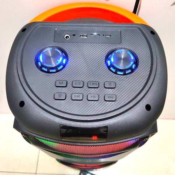 اسپیکر چمدانی بلوتوثی ایکس بیس ABS-8202 + میکروفون و ریموت کنترل