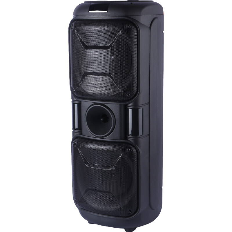 اسپیکر چمدانی بلوتوثی ایکس بیس ABS-8202 + میکروفون و ریموت کنترل