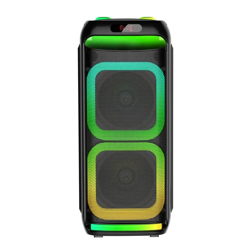 اسپیکر چمدانی بلوتوثی ایکس بیس ABS-8203 + میکروفون و ریموت کنترل