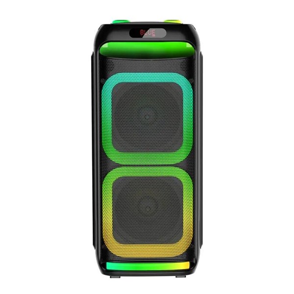 اسپیکر چمدانی بلوتوثی ایکس بیس ABS-8203 + میکروفون و ریموت کنترل