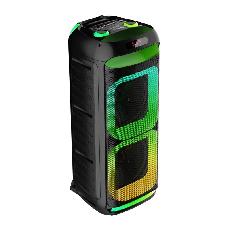 اسپیکر چمدانی بلوتوثی ایکس بیس ABS-8203 + میکروفون و ریموت کنترل