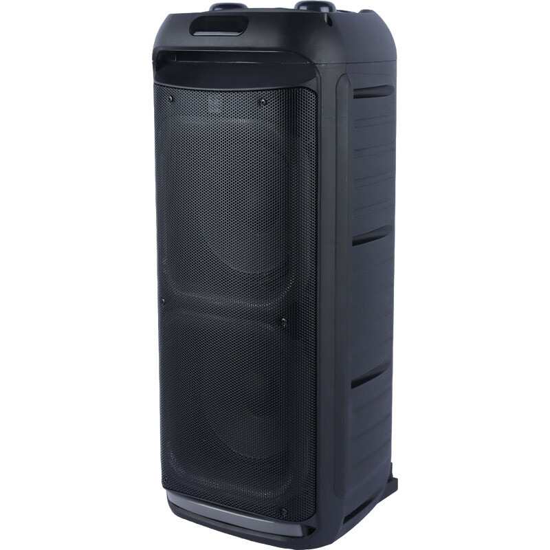 اسپیکر چمدانی بلوتوثی ایکس بیس ABS-8203 + میکروفون و ریموت کنترل