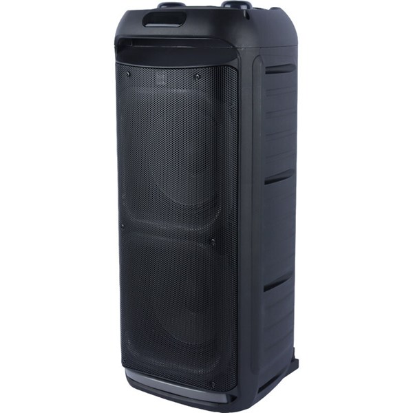 اسپیکر چمدانی بلوتوثی ایکس بیس ABS-8203 + میکروفون و ریموت کنترل