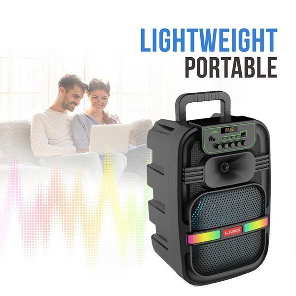 اسپیکر بلوتوثی ABS-8103 + میکروفون و ریموت کنترل