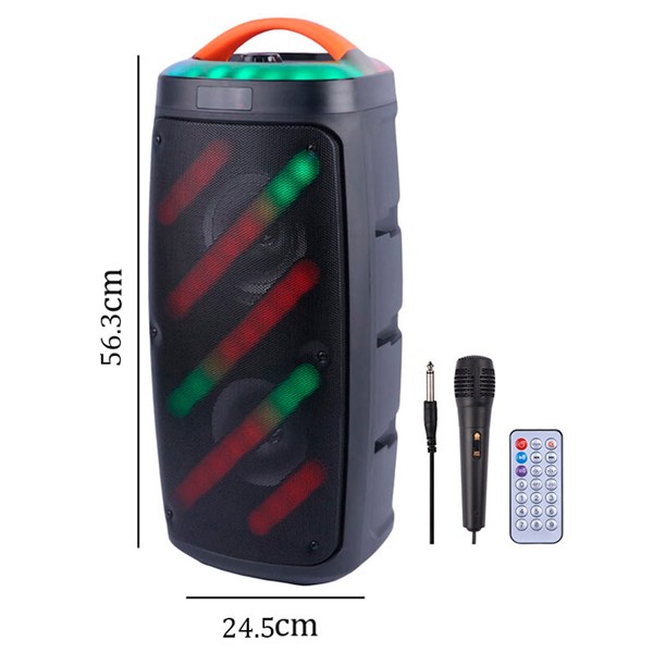 اسپیکر بلوتوثی ABS-6203 + میکروفون و ریموت کنترل