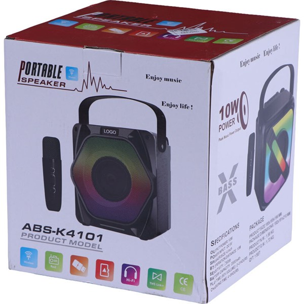 اسپیکر بلوتوثی ABS-K4101 + میکروفون