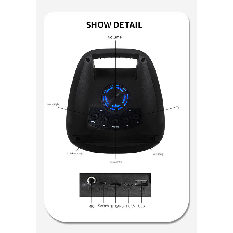 اسپیکر بلوتوثی ABS-1407