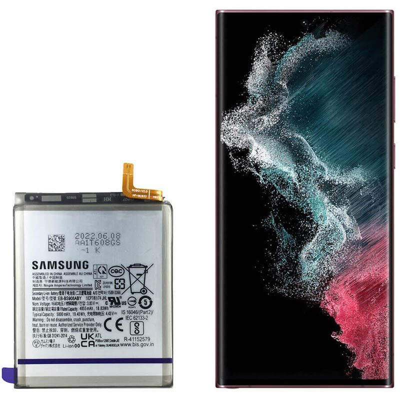 باتری موبایل اورجینال سامسونگ Galaxy S22 Ultra EB-BS908ABY