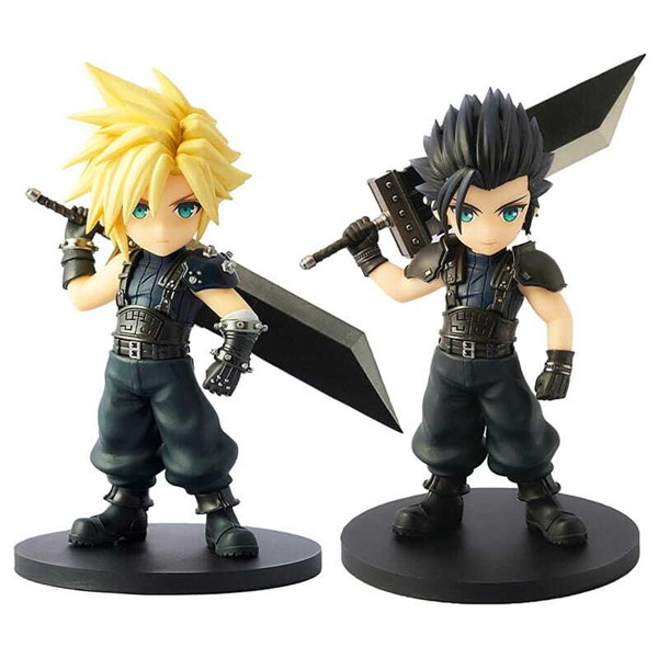 اکشن فیگور طرح Final Fantasy Zack Fair And Cloud Strife کد D19-1 بسته 2 عددی