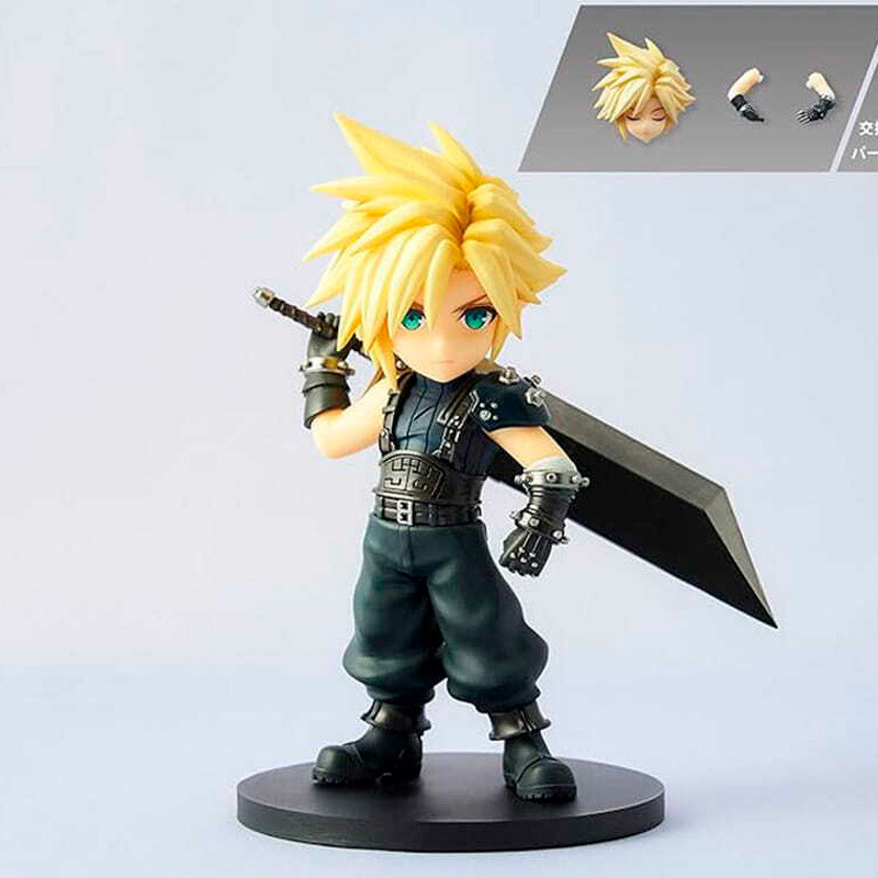 اکشن فیگور طرح Final Fantasy Zack Fair And Cloud Strife کد D19-1 بسته 2 عددی