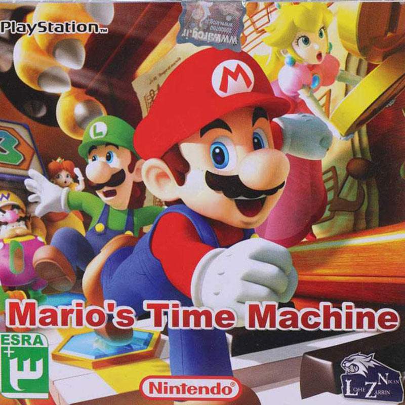 بازی Marios Time Machine لوح زرین مناسب برای PS1