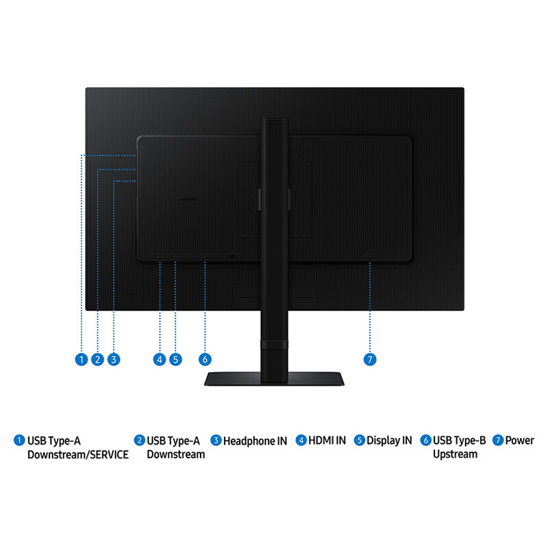 مانیتور سامسونگ ViewFinity S6 S60D سایز 27 اینچ