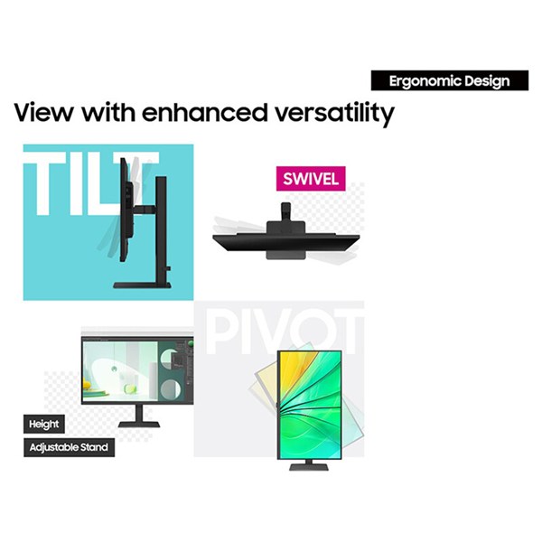 مانیتور سامسونگ ViewFinity S6 S60D سایز 27 اینچ