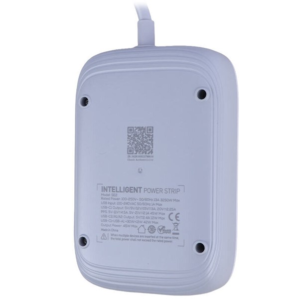 چند راهی 3 خانه ارت دار الدینیو SE2 با کابل 2 متری + شارژر USB و Type-C
