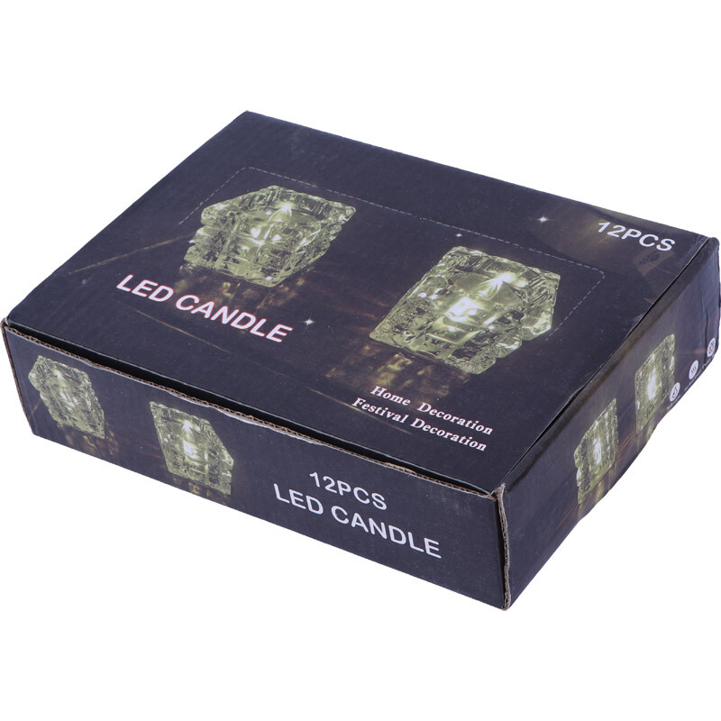 شمع LED مکعبی