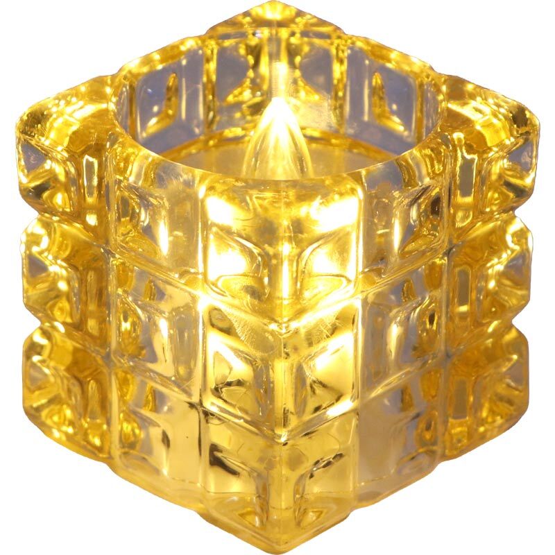 شمع LED مکعبی
