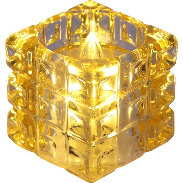 شمع LED مکعبی