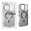 قاب اورجینال Q Series پشت کربن MagSafe مدل Apple iPhone 17 Pro Max - خاکستری (پک دار)