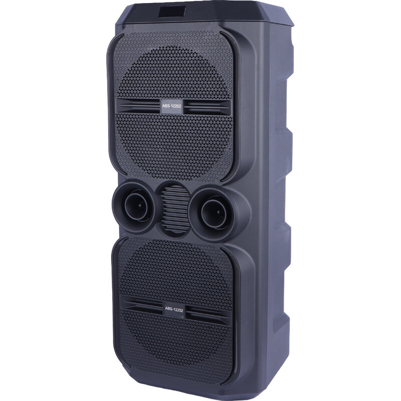 اسپیکر چمدانی بلوتوثی ایکس بیس ABS-12202 + میکروفون و ریموت کنترل