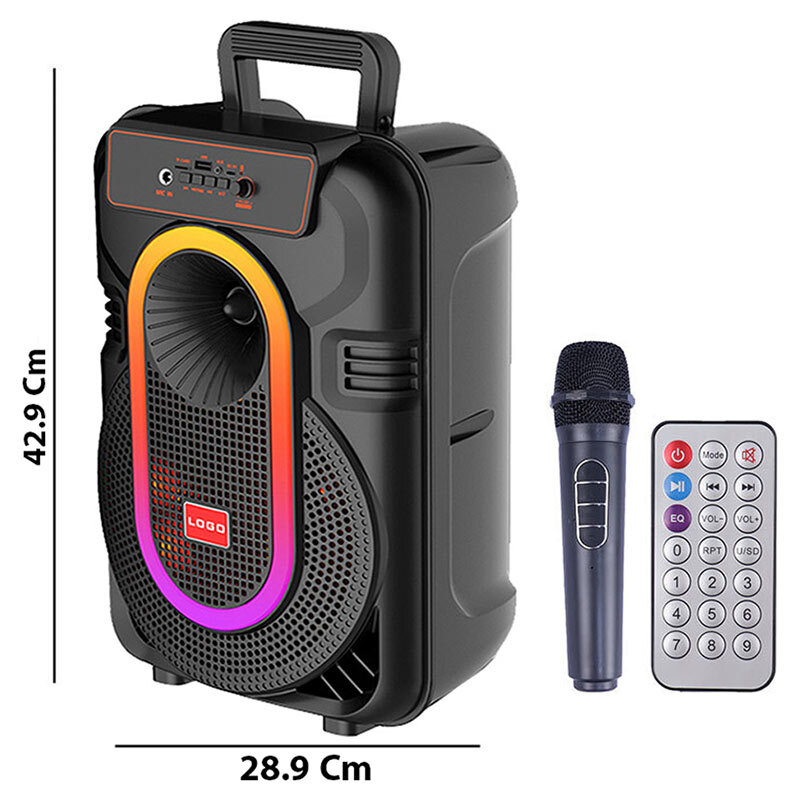 اسپیکر بلوتوثی ABS-10102 + میکروفون و ریموت کنترل