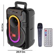 اسپیکر بلوتوثی ABS-10102 + میکروفون و ریموت کنترل