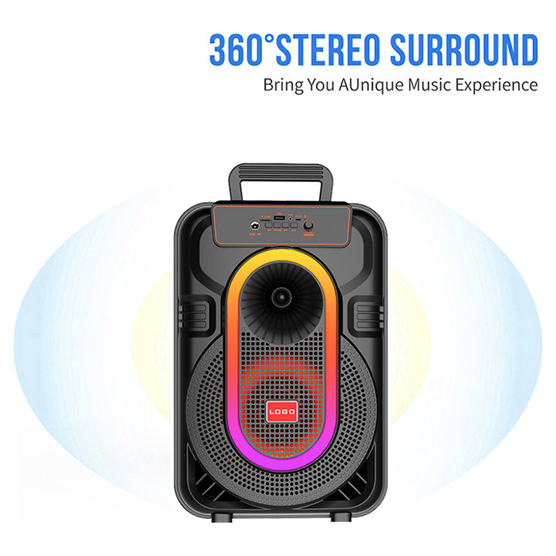 اسپیکر بلوتوثی ABS-10102 + میکروفون و ریموت کنترل