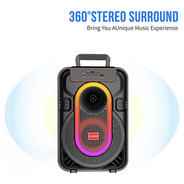 اسپیکر بلوتوثی ABS-10102 + میکروفون و ریموت کنترل