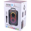 اسپیکر بلوتوثی ABS-10102 + میکروفون و ریموت کنترل