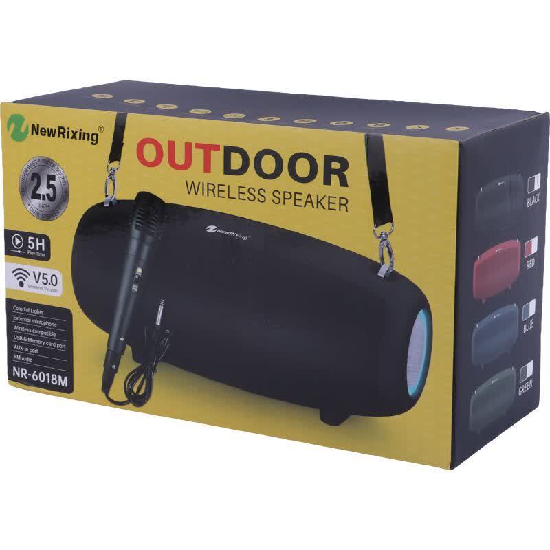 اسپیکر بلوتوثی نیو ریکسینگ NR-6018M + میکروفون