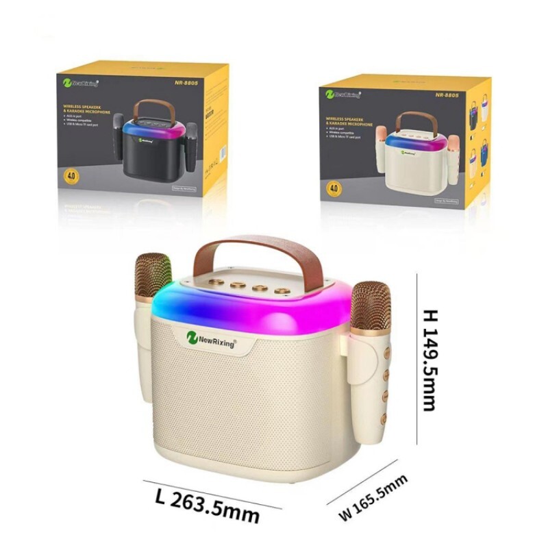 اسپیکر بلوتوثی نیو ریکسینگ NR-8805 + میکروفون